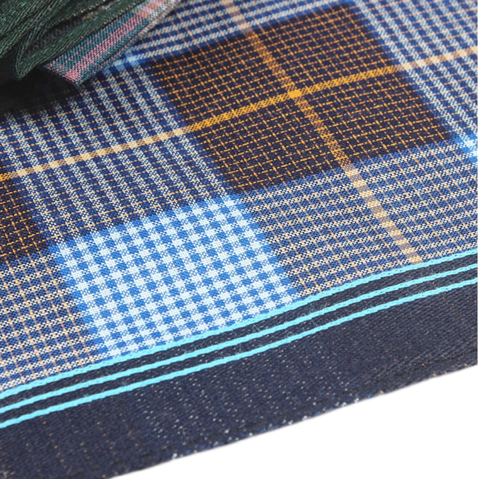 Handkerchief Cotton Men - Set Regalo di 6 Fazzoletti Unisex