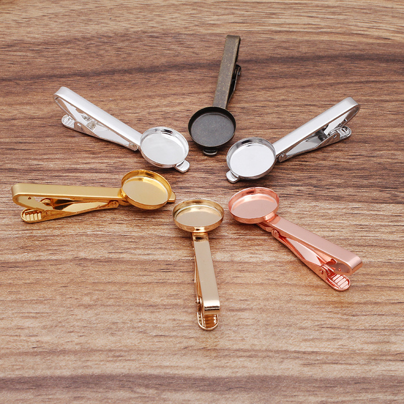 Tie Bar Set Gift - 50 pezzi di fermacravatta colorati con