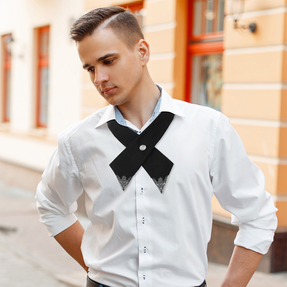 2 Pezzi Cravatta a Fiocco Nera - Bow Tie Pre Tied recensione e prezzo