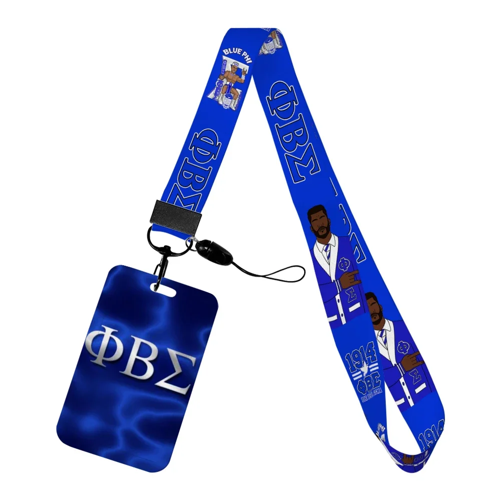 Cordino Phi Beta Sigma Fratern - Lanyard Badge Holder recensione e prezzo