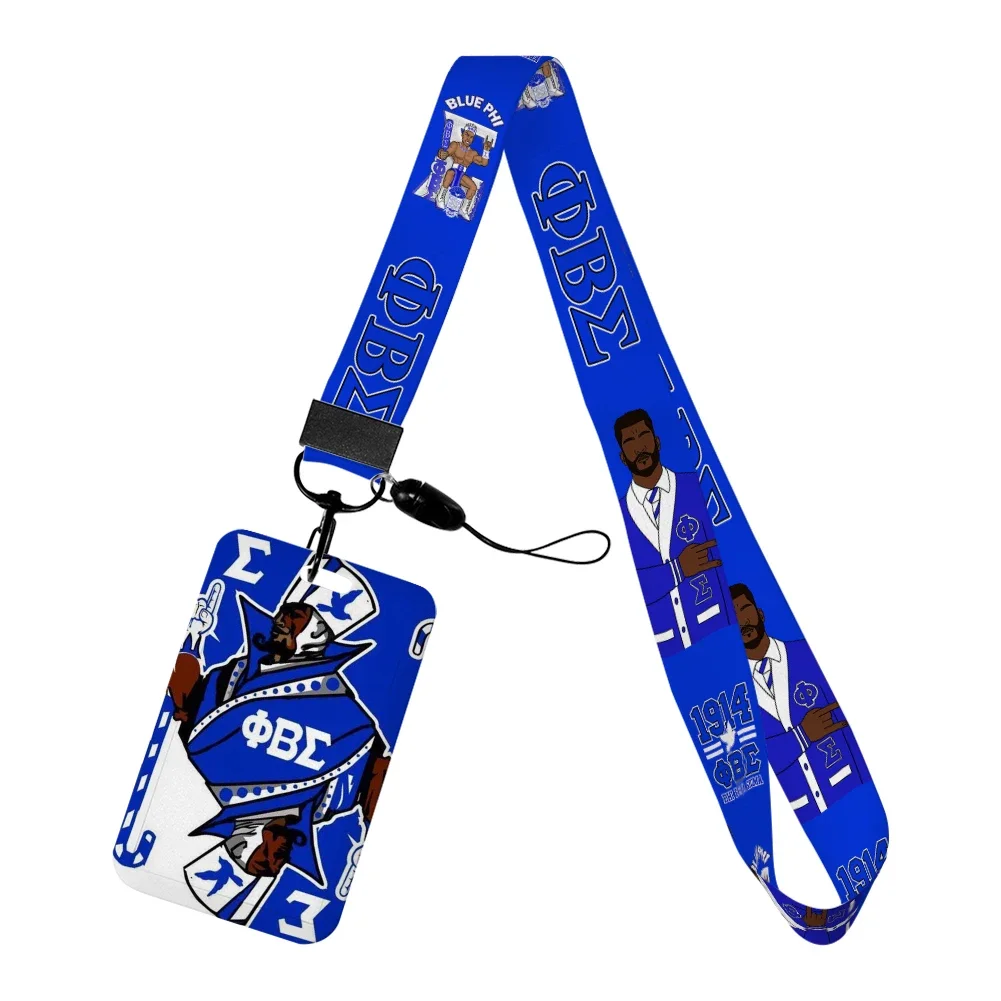 Cordino Phi Beta Sigma Fratern - Lanyard Badge Holder recensione e prezzo