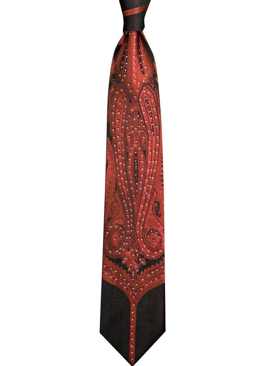 Cravatta con strass, motivo ge - Silk Tie Striped recensione e prezzo