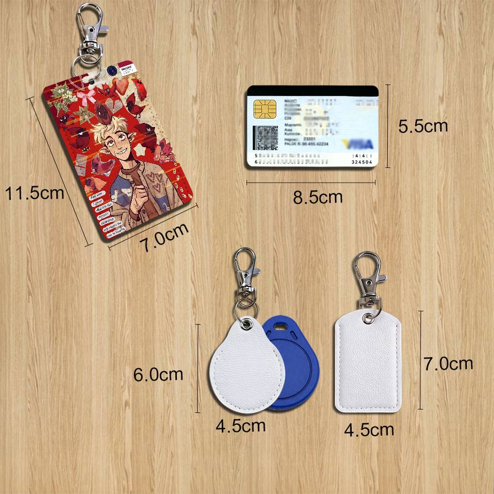 Portachiavi in pelle con cordi - Lanyard Badge Holder recensione e prezzo